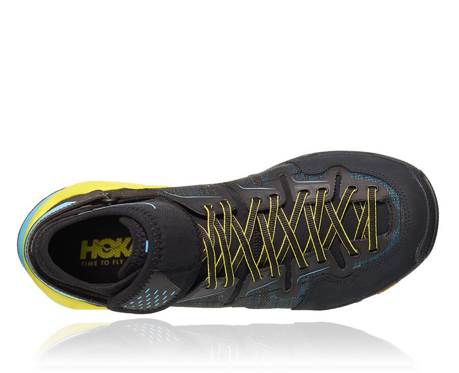 Hoka One One Trailsko Herre - Arkali - Sort/Blå - 914057VLJ